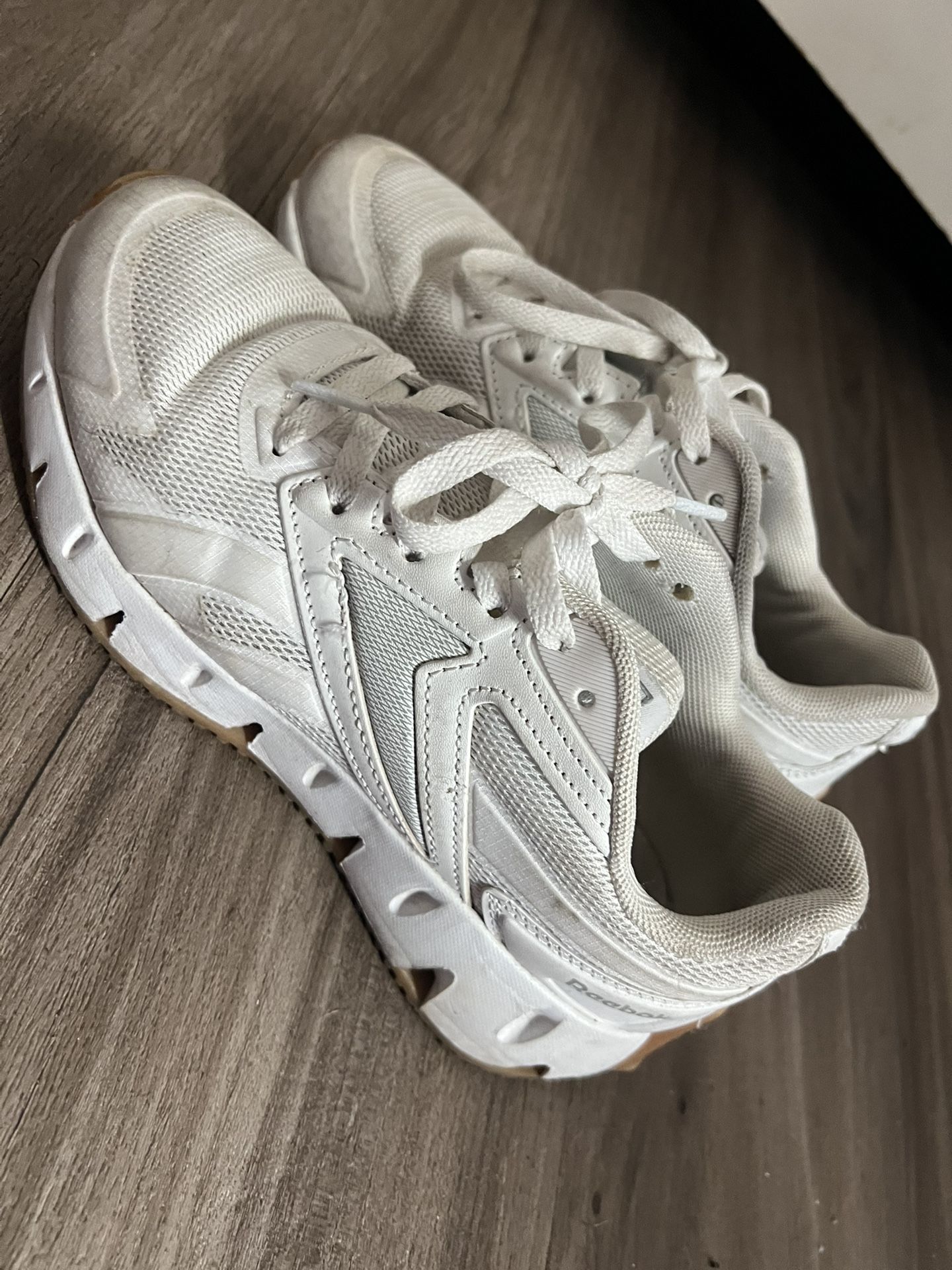 Reebok shoes, White, USA 4K