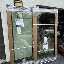 72x80 CWS Impact Sliding Glass Door