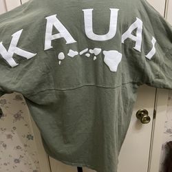 Kauai Hawaii Spirit Jersey Shirt Size Large