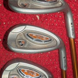 Ping i10 Orange 3 Wedge Set