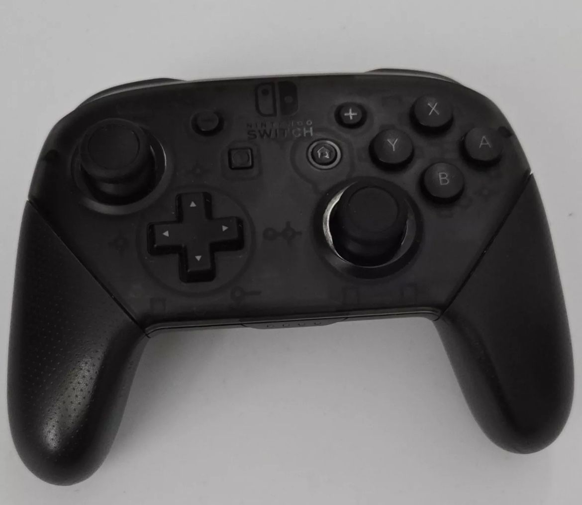Nintendo Switch Pro Controller Wireless Official OEM Black HAC-013 (works)