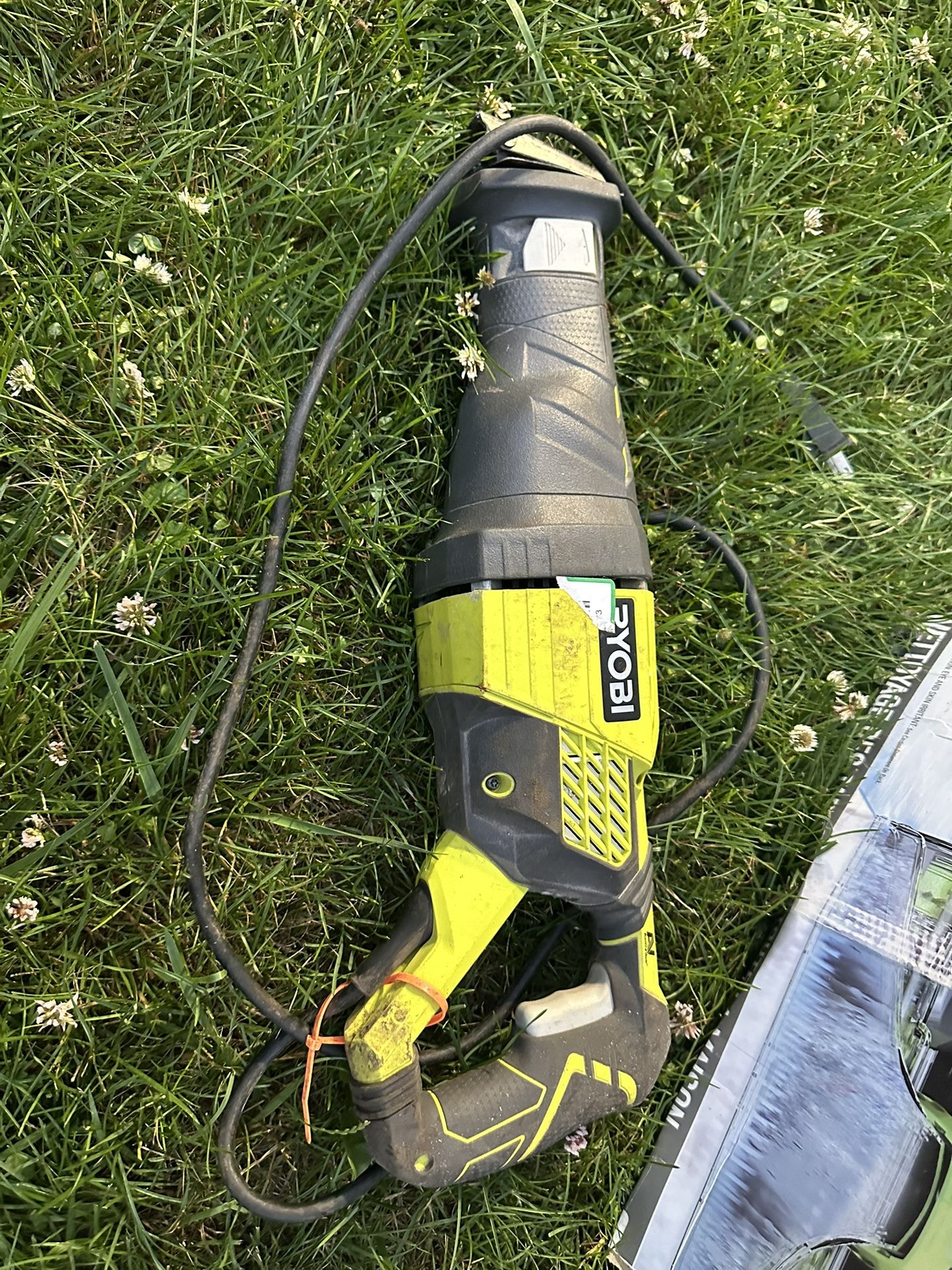 Ryobi 12 Amp Corded Reciprocating Saw/sawzall