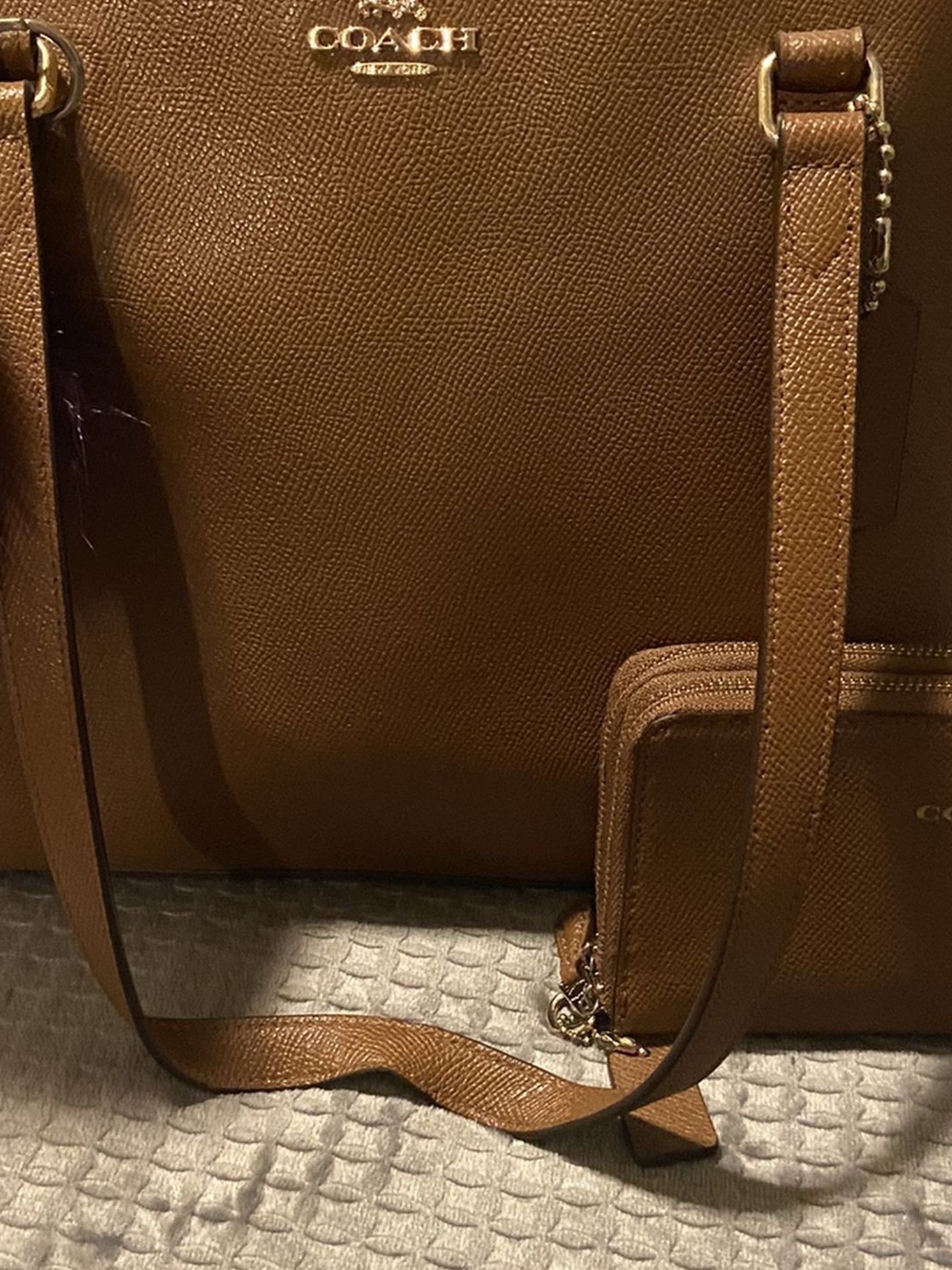 Coach Purse And Matching Wallet