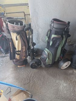 GOLF BAG W/ CART ($45 EACH SET)