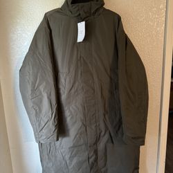Calvin Klein Studio Halo Tarmac Green Jacket Parka