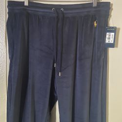Polo Ralph Lauren men’s velour sweatpants size XL