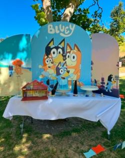 Bluey Photo Prop, Bluey Theme