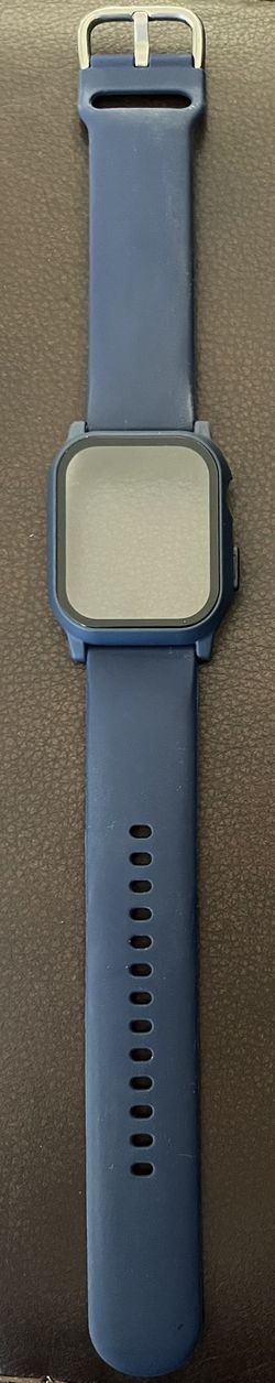 3 In 1 Silicone Band For Apple Watch 41mm With Case And Screen Protector