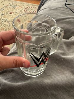 Wwe glass cup