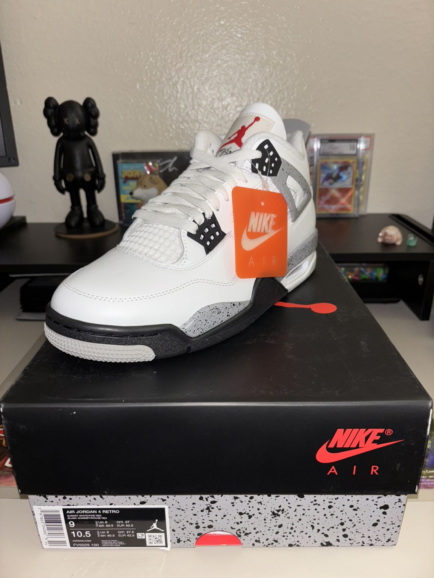 Air Jordan 4 Retro White Cement