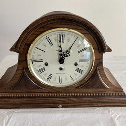 Vintage Howard Miller 60th Anniversary 3-key Germany Clock