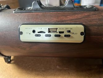 XM-2 model wooden Bluetooth speaker retro stereo system