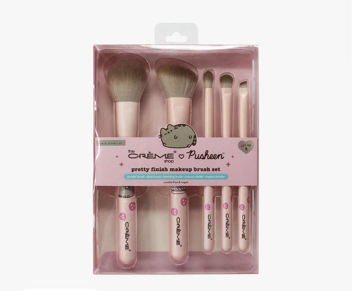 Pusheen The Crème Shop Makeup Brushes
