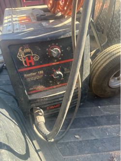Miller welder with hobart