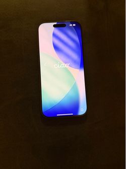 iPhone 16 pro 256 GB (locked AT&T)