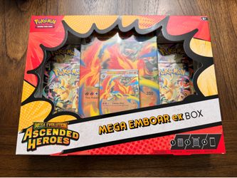 Pokémon TCG Mega Evolution Ascended Heroes MEGA EMBOAR ex