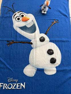 Disney Olaf Blanket And Plush