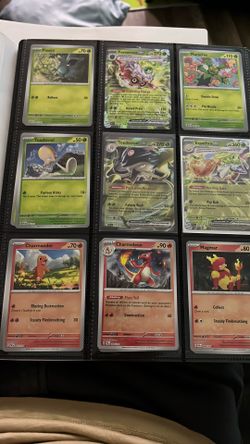 Pokémon binder Paldean Fates Partial Binder