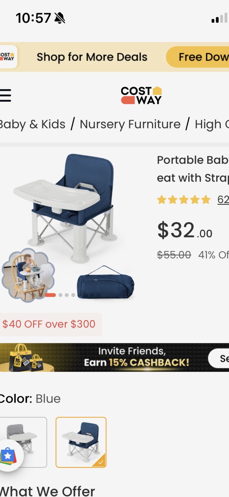 Baby Booster Seat