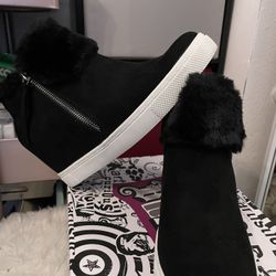 Wedge Ankle Boots (Brash)