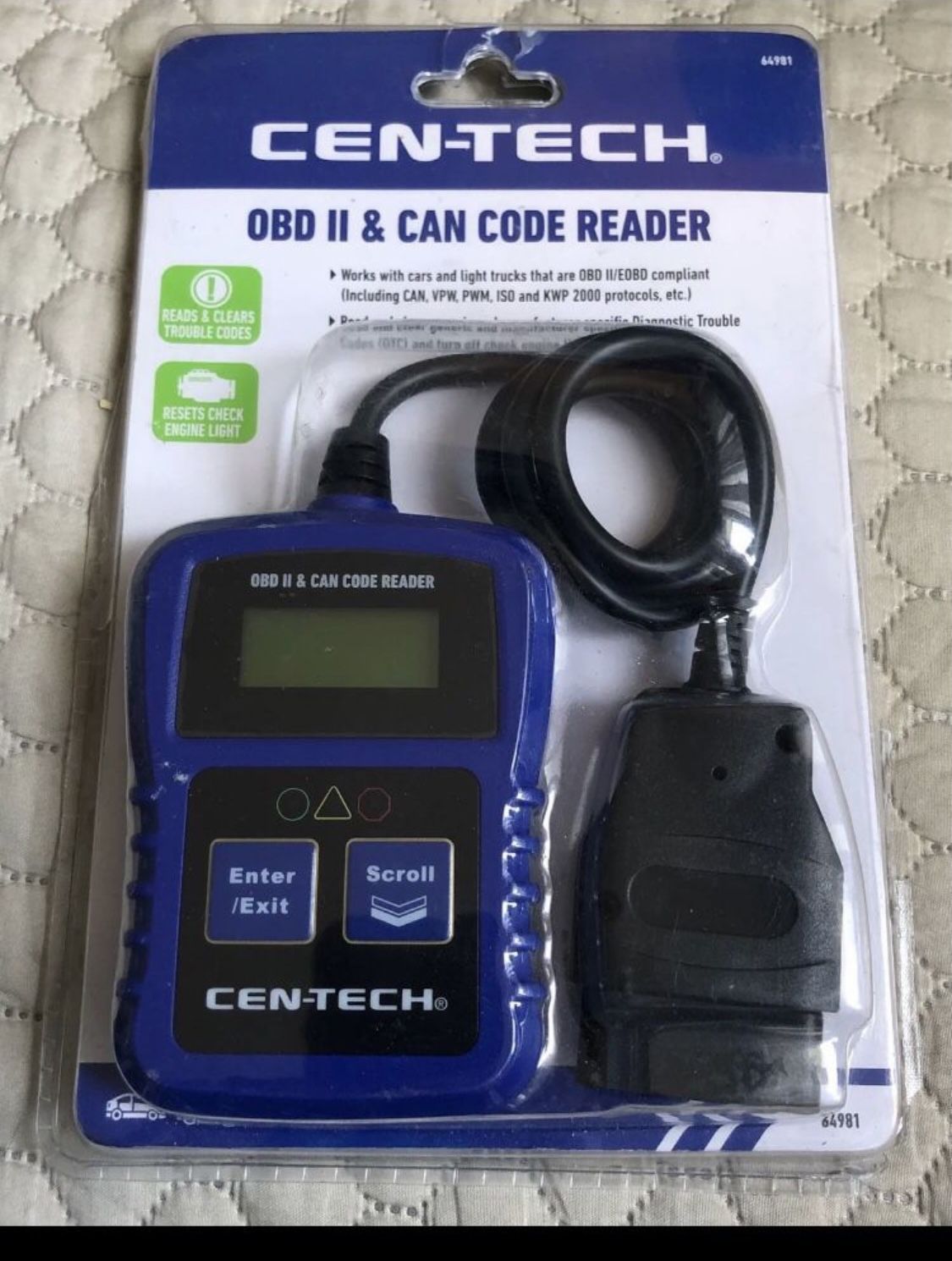 OBD2 & CAN Code Reader/Scanner