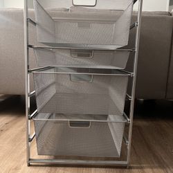 Elfa Wide Mesh drawers 