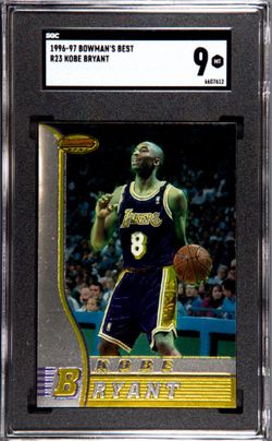 1996-97 Bowman’s Best Kobe Bryant Rookie #R23 SGC 9