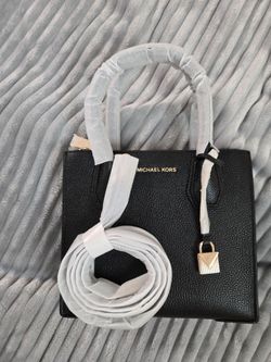 Michael Kors Black Leather Handbag