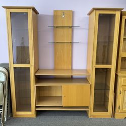 Shelf Unit, Wall Unit, Display Unit with lights  Good Condition 