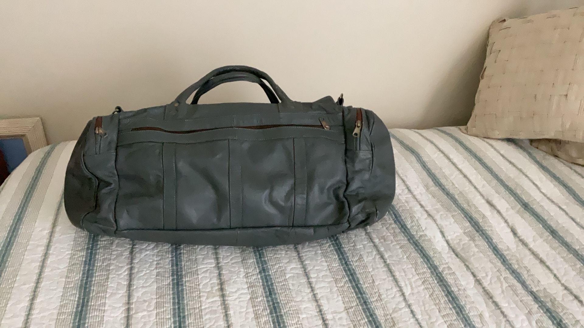 Leather Duffel Bag