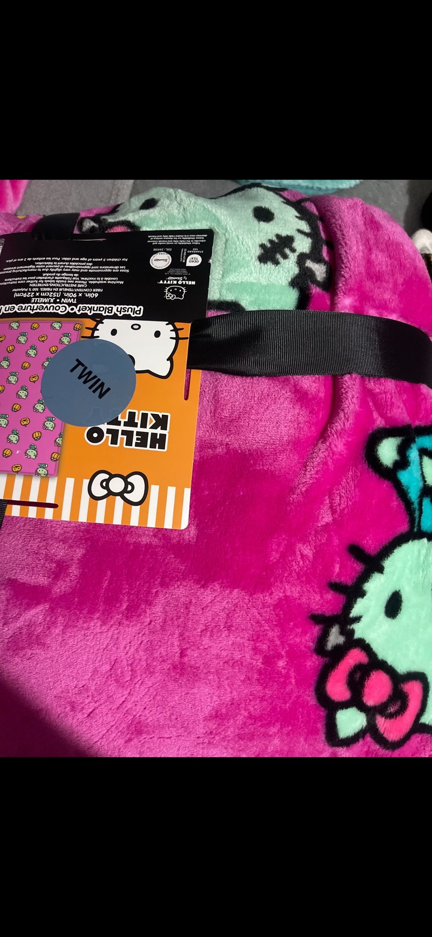 Hello Kitty Halloween Blanket