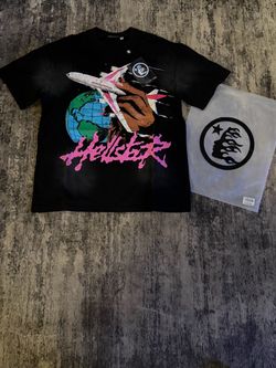 Hellstar Black Graphic T-Shirt