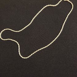 Brand New Italy 925 Sterling Silver Necklace-18"