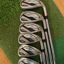 Callaway Mavrik Irons 5-PW - Reg Flex