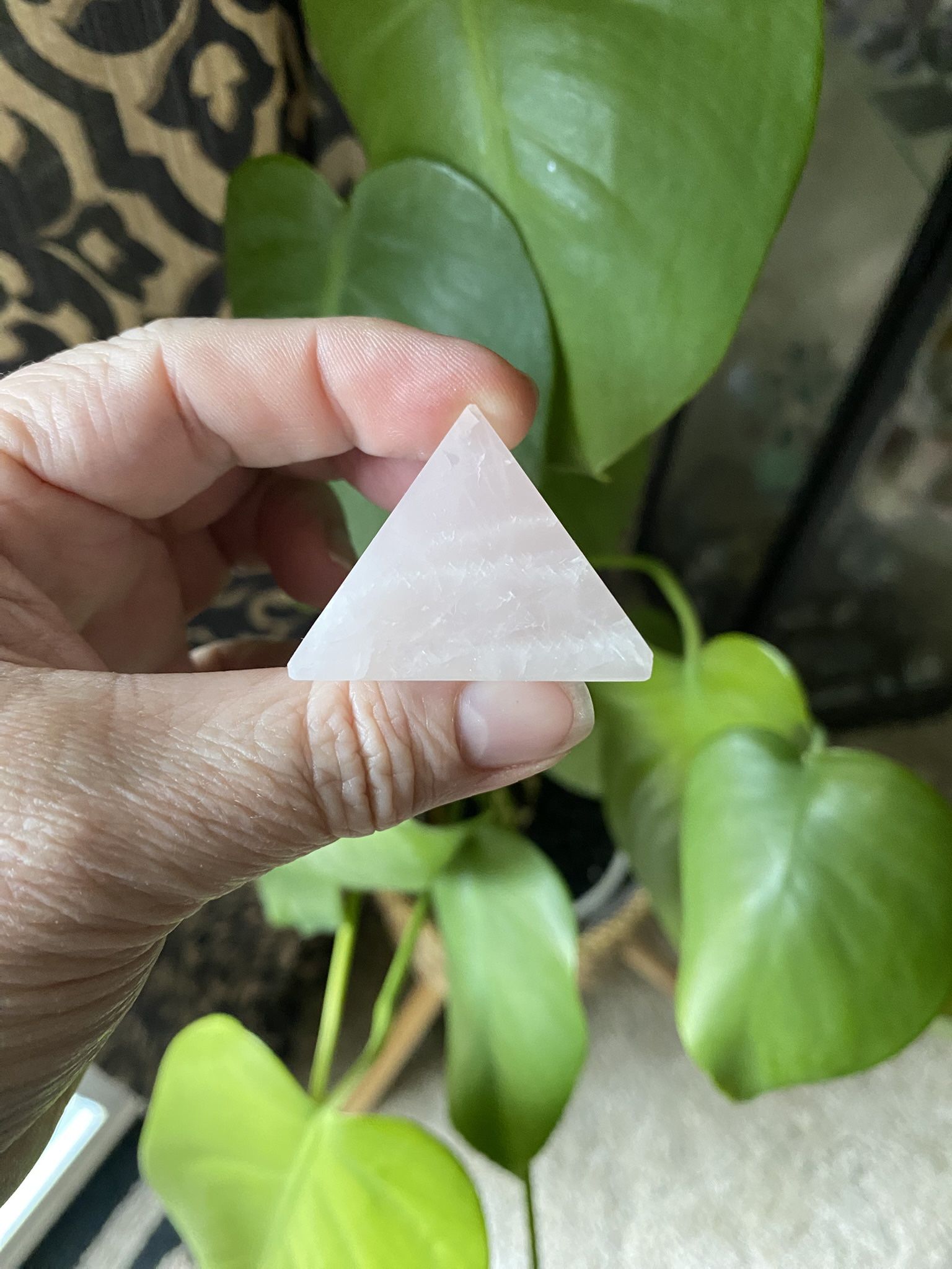 Rose Quartz Pyramid