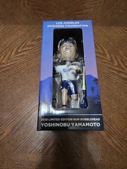 Limited Edition Yoshinobu Yamamoto Bobblehead 