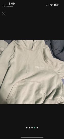 Fear Of God FOG Essentials Hoodie Seafoam Green Large