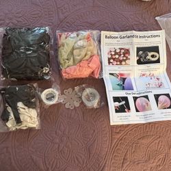 Balloons And Accessories For A Garland