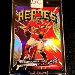 Patrick Mahomes 2023 Prestige Heroes Refractor KANSAS CITY CHIEFS NFL
