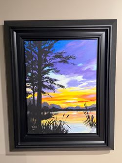 Stephen Fishwick’s Painting Titled “The Pines