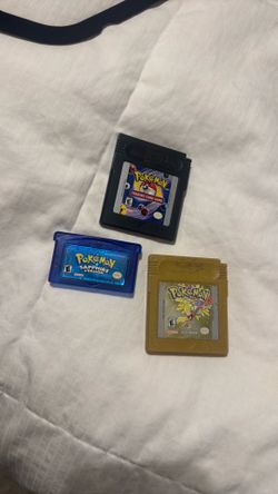 Pokemon Gameboy games