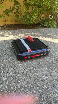 Drill Master Tile Saw with Wet Tray