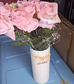 Fiber optic Pink roses