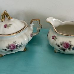 Set Of Sugar & Cream Serving 
