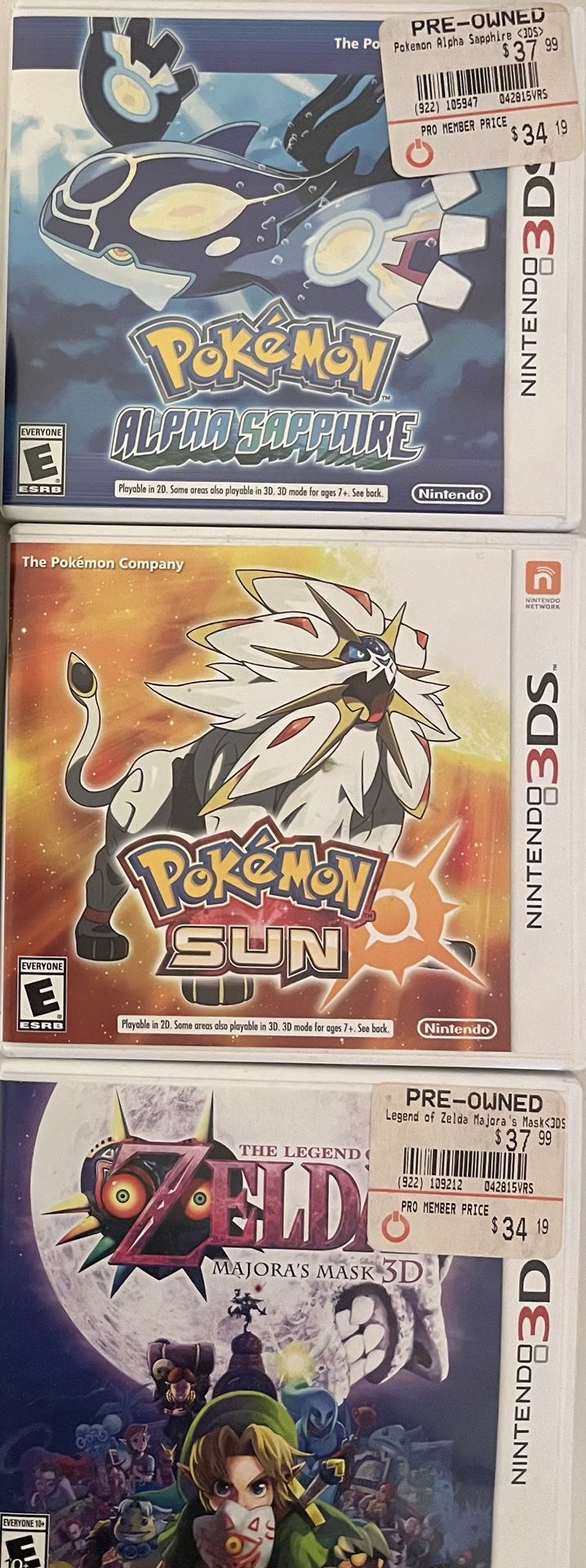 Pokémon Sun 3DS NINTENDO