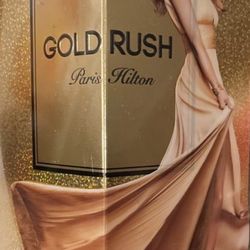 Hilton Paris Gold Rush Perfume Large Bottle ... Authentic ... Only $65...