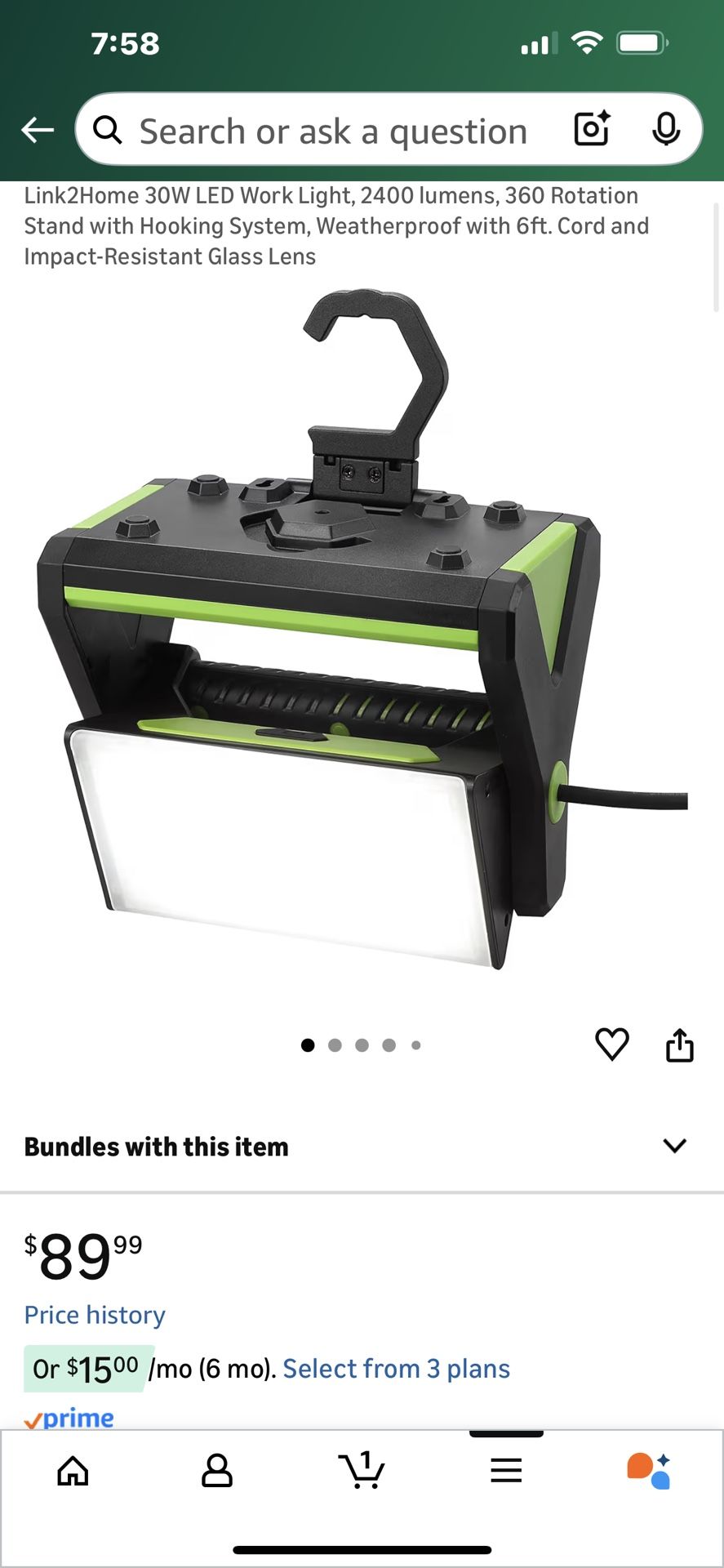 Link2Home Work Light