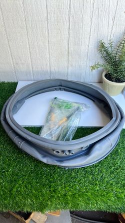 MDS9 Junta de puerta de lavadora – Bota de puerta de lavadora compatible con LG, Kenmore Lavadoras de carga frontal WM3500CW/00 WM3270CW, reemp