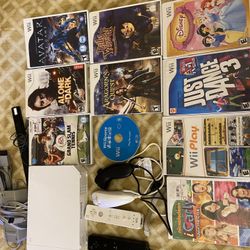 Wii + 10 games (hablo Espanol)