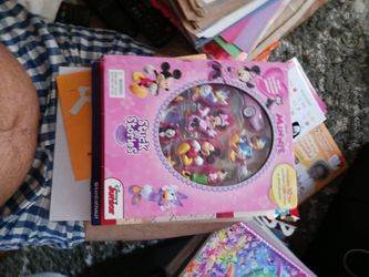 Disney  Book&game  Stuck On Stories 